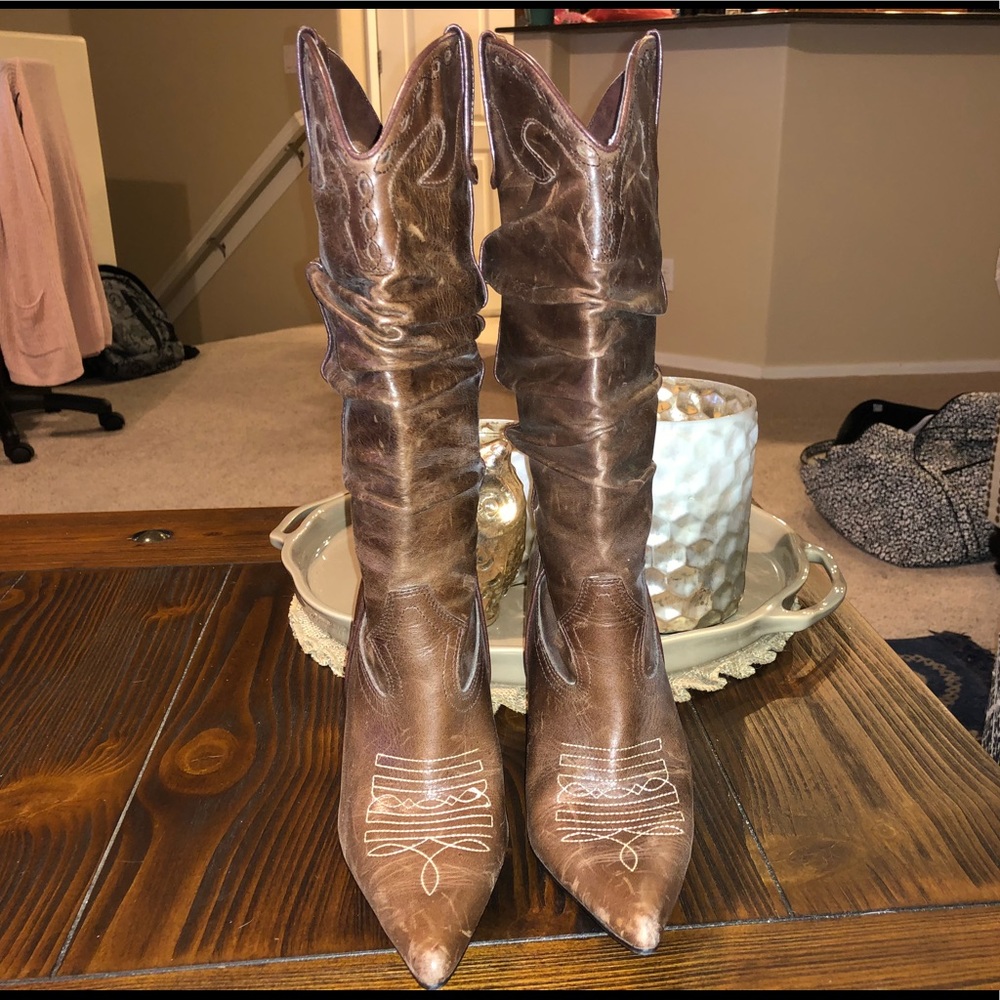Cowboy boot heels